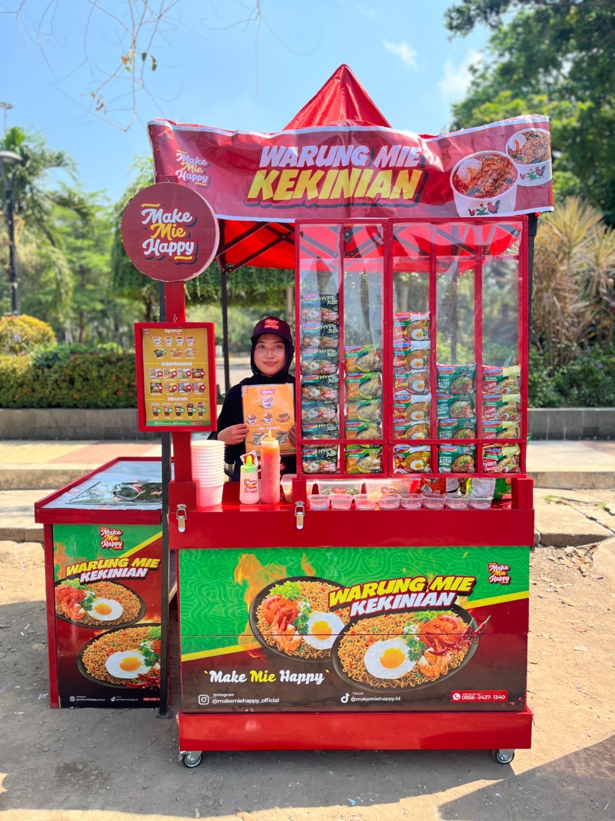 Booth Koper Portable - Spesifikasi Produk